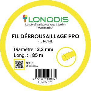 fil-de-debroussaillage-pro-rond-33mm-jaune-bobine-de-185m
